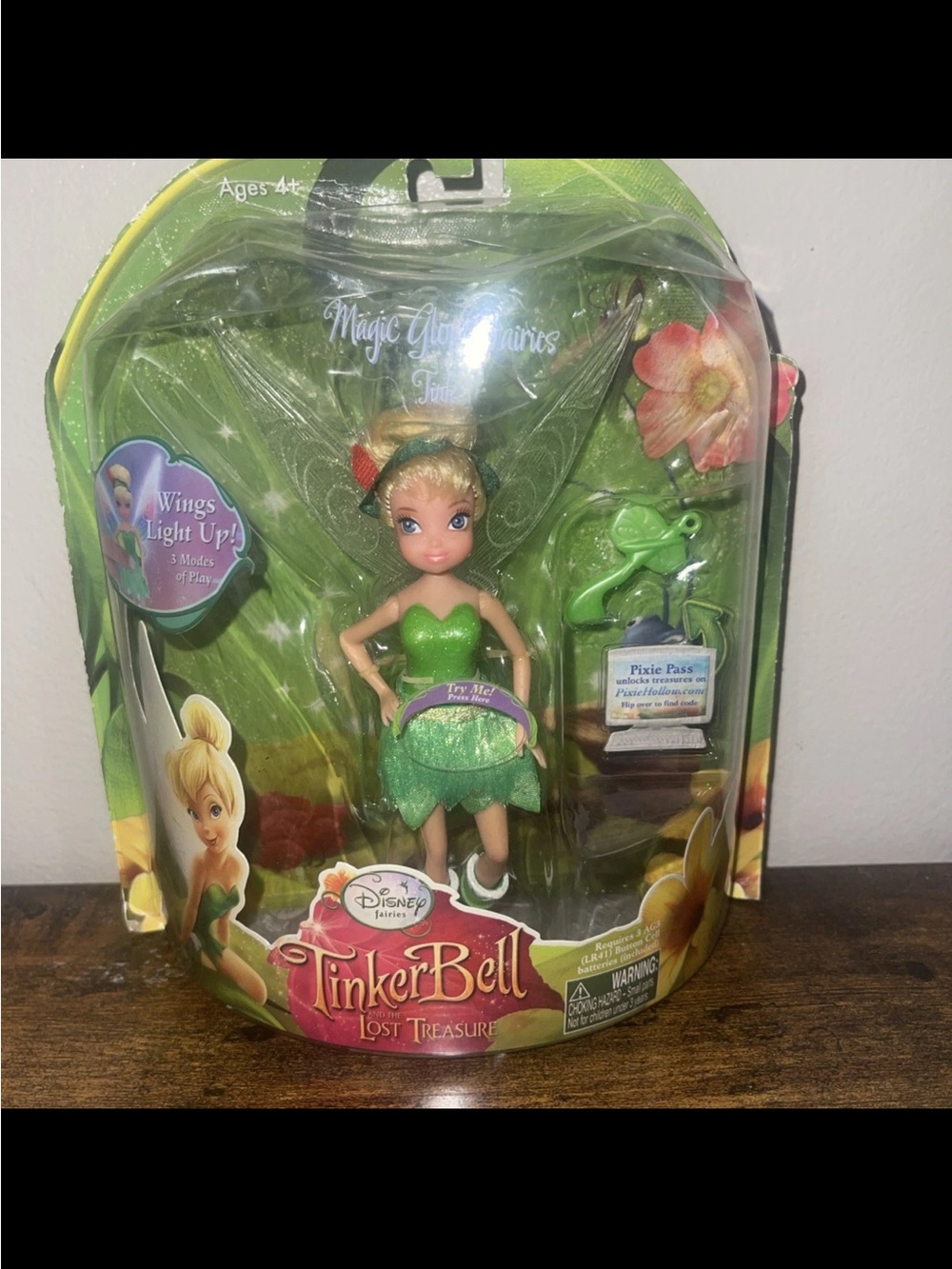 Disney Tinker Bell Collectible Doll in Shimmering Green Dress